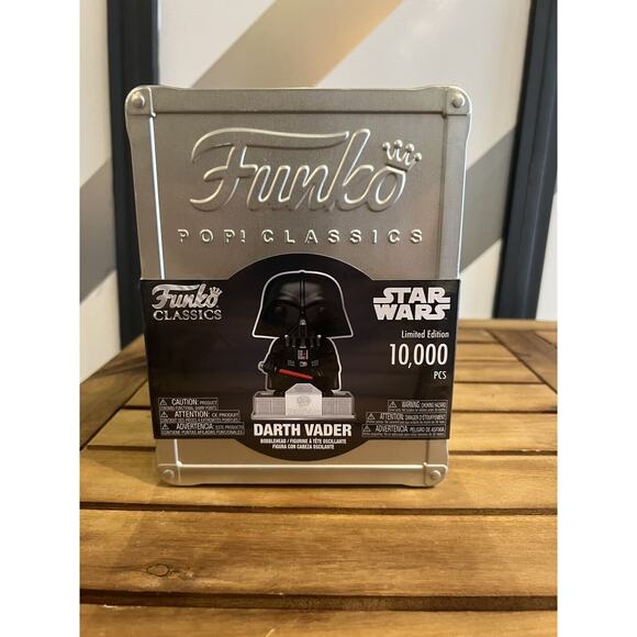 IN HAND LIMITED EDITION 10,000 PIECE EXCLUSIVE Darth Vader Star Wars Funko Pop